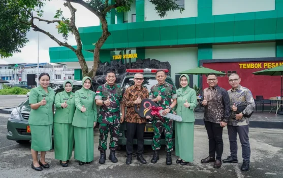 Kodam XV/Pattimura Terima Bantuan Alkap dan Kendaraan Operasional