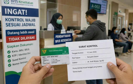 Kontrol BPJS Kini Wajib Sesuai Jadwal, Datang Lebih Awal Tak Dilayani