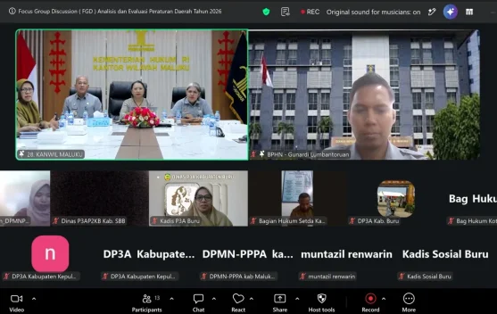 Kemenkum Maluku  Perkuat Regulasi Perlindungan Perempuan dan Anak