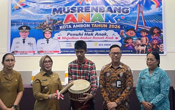 Pemkot Ambon Dorong Camat Bentuk Forum Anak di Setiap Desa
