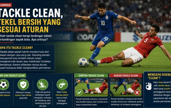 Pahami Istilah Tackle Clean dalam Sepak Bola - RRI.co.id