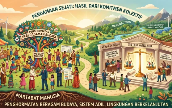 Perdamaian Sejati Bergantung pada Tiga Fondasi Utama