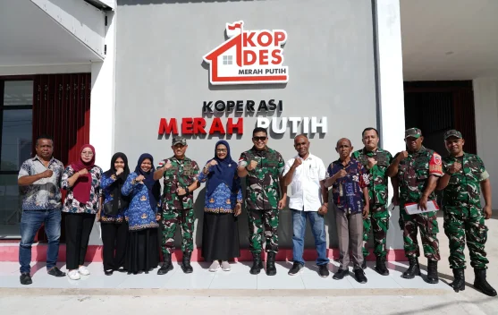 Pangdam XV/Pattimura Tinjau Koperasi Merah Putih, Dorong Ekonomi Desa