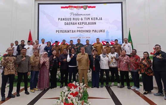 Pemprov Maluku Tegas  Dukung RUU Daerah Khusus Kepulauan, Harap Rampung Tahun Ini