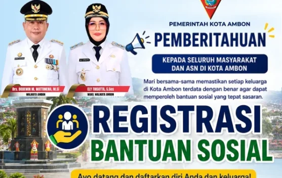 Pemkot Ambon Digitalisasi Data Bansos, Seluruh ASN Ikut Registrasi