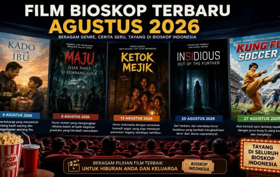 Film Bioskop Agustus 2026 Hadir dengan Beragam Genre