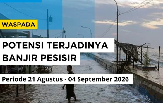 Banjir Rob Ancam Pesisir Maluku, Masyarakat Diminta Waspada