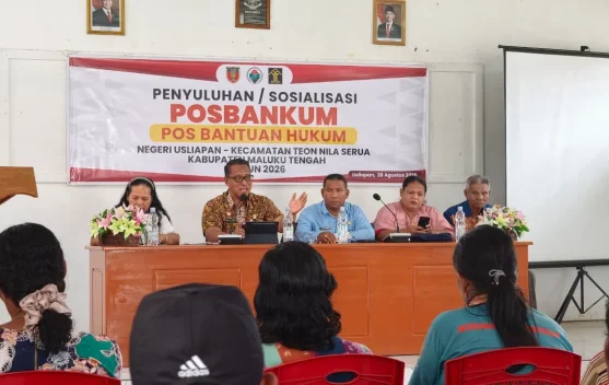 Sengketa Tanah Antarnegeri Jadi Perhatian,Saiful Sahri Perkuat Posbankum di TNS