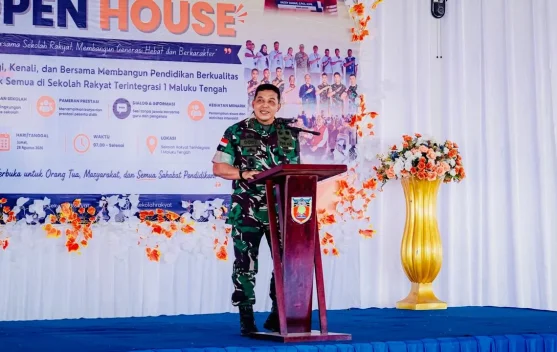 Buka Akses Pendidikan Anak Maluku, Pangdam Apresiasi Kehadiran Sekolah Rakyat