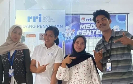 Mahasiswa Ilmu Komunikasi Unpatti Selesaikan Magang di RRI Ambon