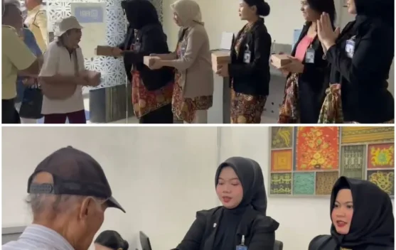 BRI Unit Batu Merah Berikan Pelayanan Terbaik di Hari Pelanggan Nasional