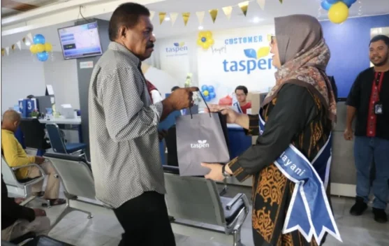 Hari Pelanggan Nasional 2026, TASPEN KC Ambon Hadirkan Pelayanan Penuh Apresiasi