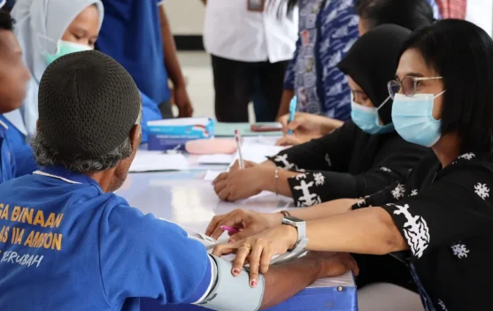 Tracing TBC Terintegrasi & CKG, Wujud Kepedulian Kesehatan Warga Binaan Lapas Ambon