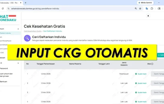 Puskesmas Waeapo Gelar Sosialisasi Input Data Cek Kesehatan Gratis