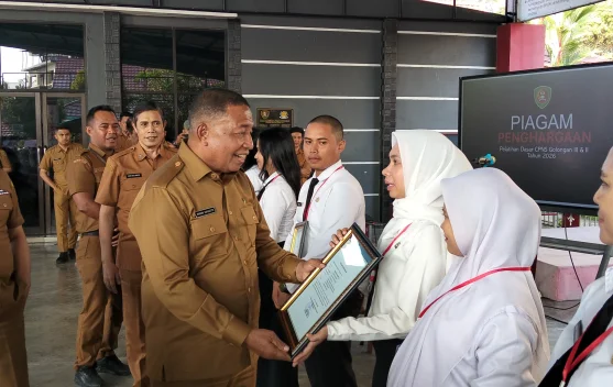 Tutup Latsar, Robby Sapulette Minta 240 CPNS Ambon Amalkan Nilai ASN