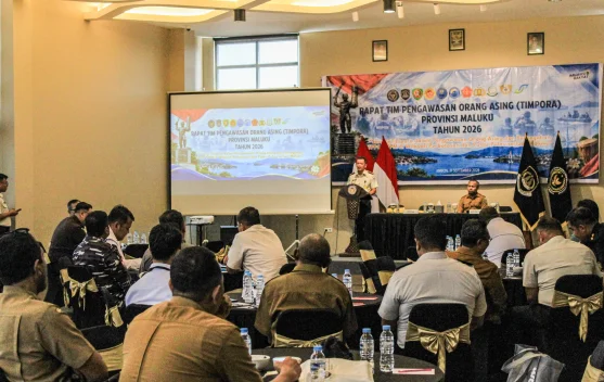 Kodaeral IX Perkuat Sinergi Awasi Orang Asing di Maluku