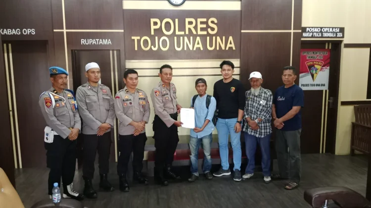 Mediasi Polres Touna dan Jurnalis Berakhir Damai
