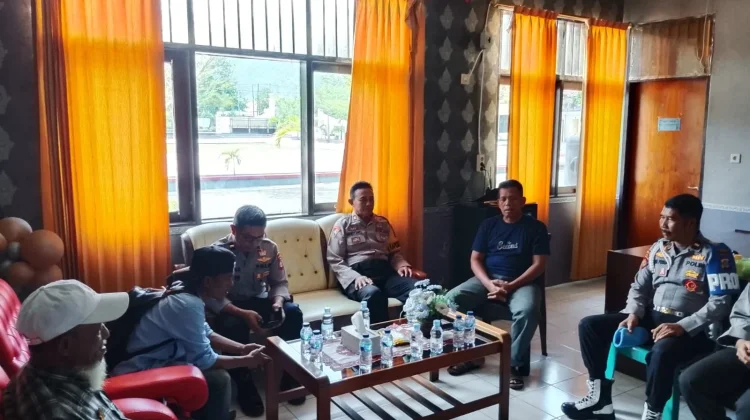 Mediasi Polres Touna dan Jurnalis Berakhir Damai