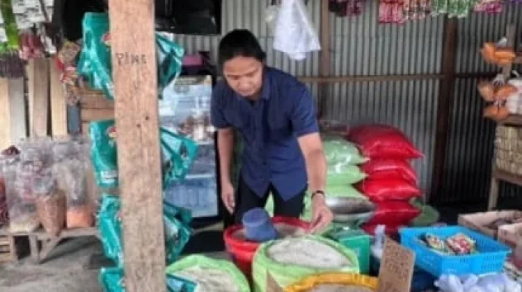 Polres Touna Pantau Perkembangan Harga Sembako