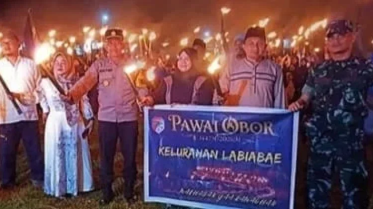 Bupati Touna, Pawai Obor Tak Sekedar Tradisi Seremonial