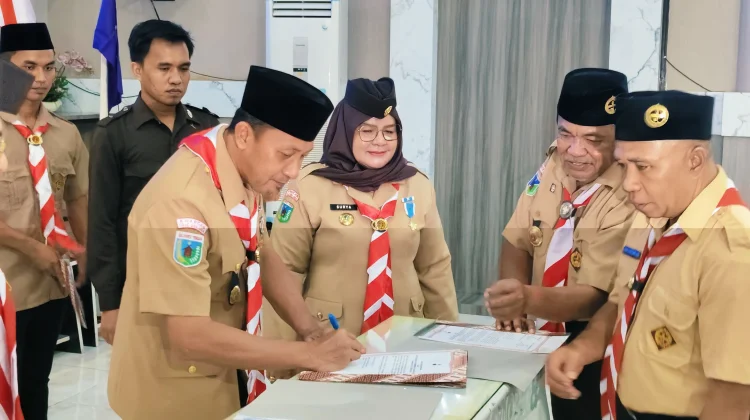 Muslub Pramuka Touna Perkuat Konsolidasi Organisasi