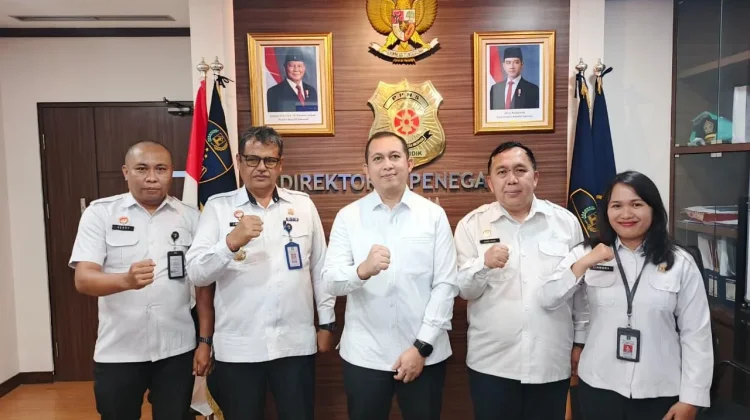 Kanwil Kemenkum Sulteng Koordinasi Tindak Lanjut Dugaan Hak Cipta