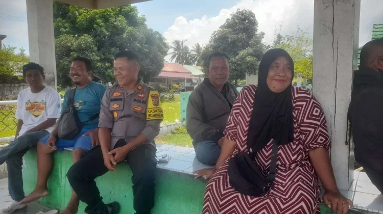 Polsek Ampana Kota Melalui Bhabinkamtibmas Aktif Edukasi Kamtibmas