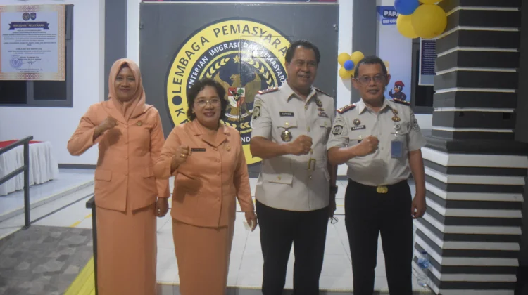 Kalapas Luwuk Hadiri Sertijab Kalapas Ampana