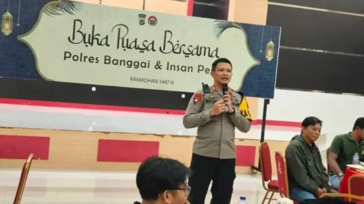 Kapolres Banggai Pererat Sinergi dengan Insan Pers