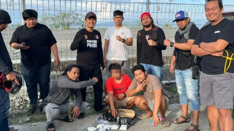 Pria di Pagimana Ditangkap, 8.000 Butir THD Disita