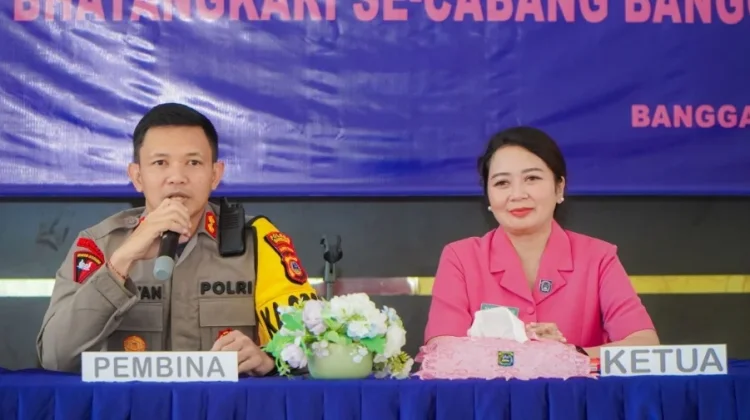 Kapolres Banggai Ajak Bhayangkari Jaga Marwah Polri