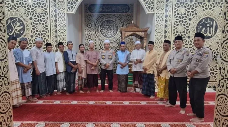 Tarawih Keliling, Polres Touna Ajak Warga Jaga Kamtibmas