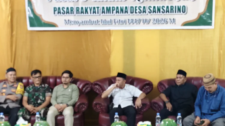 Bupati Ilham Lawidu Resmi Membuka Pasar Malam Ramadan 1447 H di Pasar Rakyat Ampana