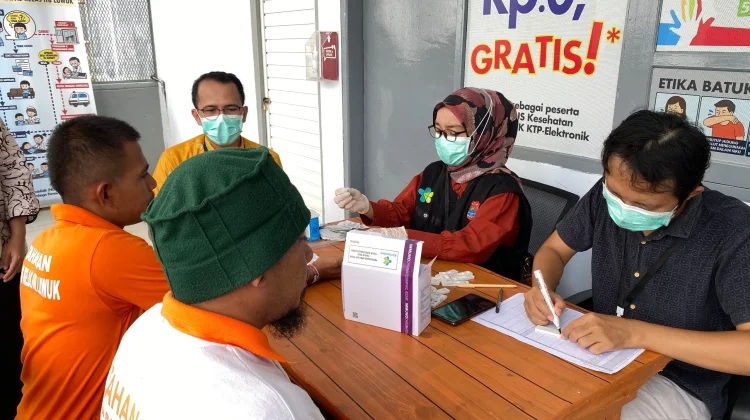 Lapas Luwuk Gelar Skrining Penyakit Menular bagi Warga Binaan