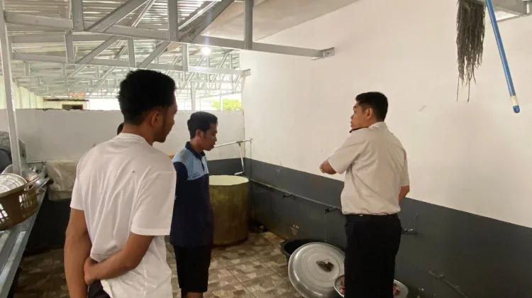 Plt Kalapas Ampana Evaluasi Dapur Sivia Patuju Jaga Kualitas Konsumsi