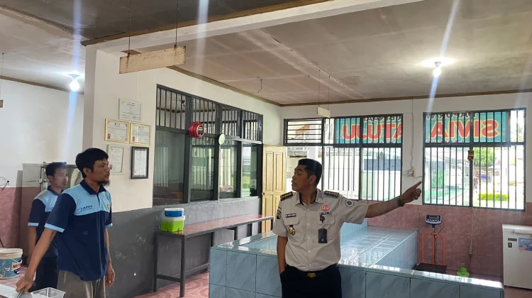 Plt Kalapas Ampana Evaluasi Dapur Sivia Patuju Jaga Kualitas Konsumsi