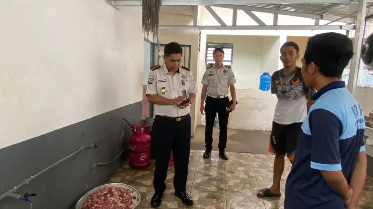 Plt Kalapas Ampana Evaluasi Dapur Sivia Patuju Jaga Kualitas Konsumsi