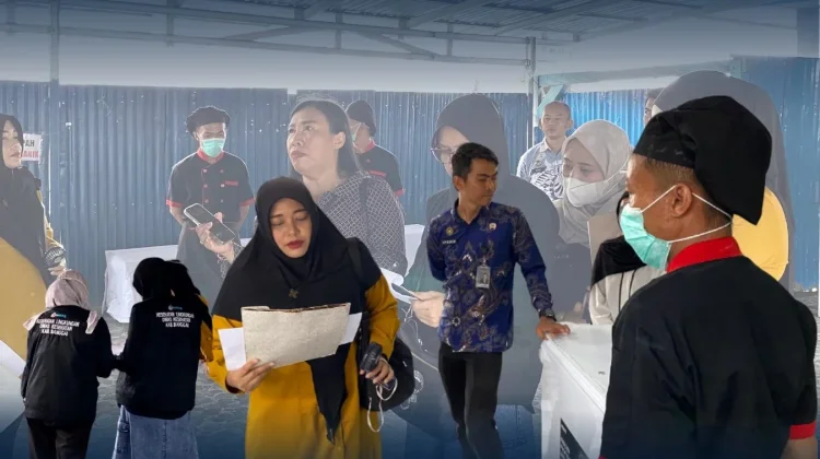 Dapur Lapas Luwuk Disurvei Dinkes, Menu Warga Binaan Dipastikan Higienis
