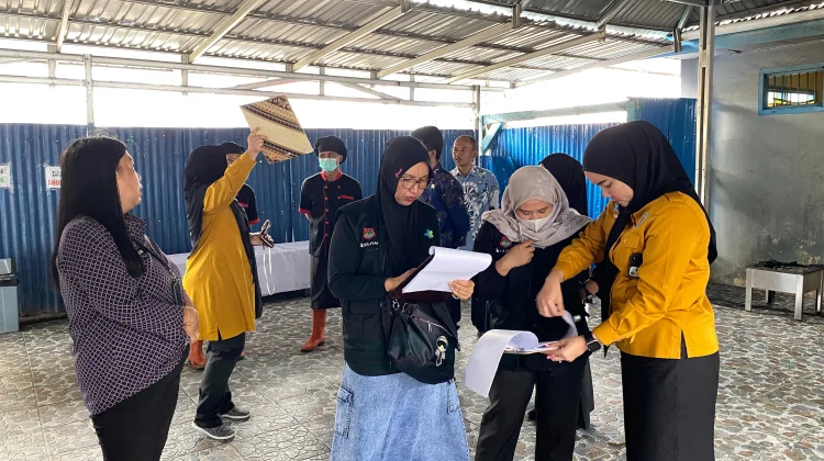 Lapas Luwuk Jalani Survei Laik Higiene Dapur Bersama Dinkes Banggai