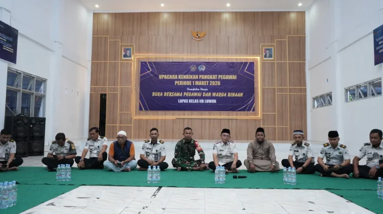 Lapas Luwuk Gelar Buka Puasa Bersama, Pererat Kebersamaan di Bulan Ramadan