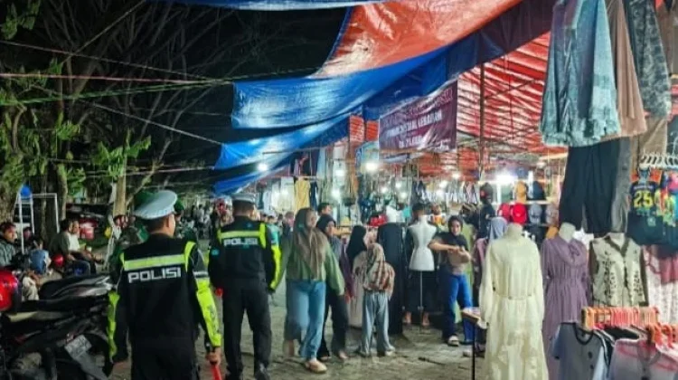 Polres Touna Optimalkan Pengamanan Pasar Ramadhan 1447 Hijriah 2026