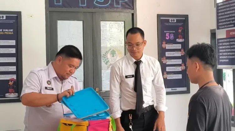Lapas Ampana Simulasi Layanan Kunjungan jelang Idul Fitri
