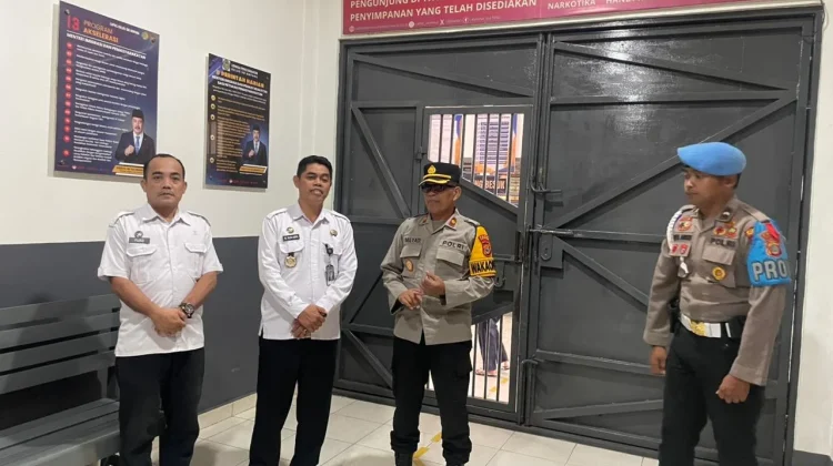 Polres dan Lapas Ampana Perkuat Pengamanan jelang Idul Fitri