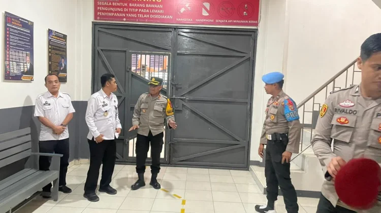 Polres dan Lapas Ampana Perkuat Pengamanan jelang Idul Fitri