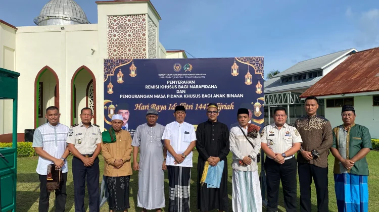 Ratusan WBP Lapas Ampana Terima Remisi Idulfitri 2026
