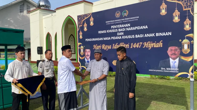 Ratusan WBP Lapas Ampana Terima Remisi Idulfitri 2026