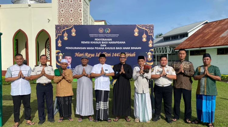 Ratusan WBP Lapas Ampana Terima Remisi Idulfitri 2026