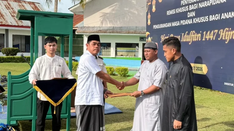 Ratusan WBP Lapas Ampana Terima Remisi Idulfitri 2026