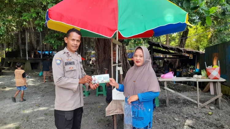 Sat Binmas Polres Touna Optimalkan Giat Sambang Wisata