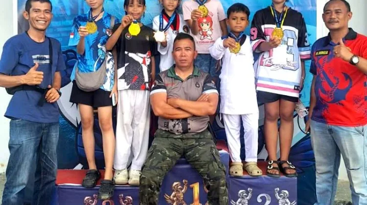 Sepuluh Orang Atlet Taekwondo Touna Ikuti Seleksi Persiapan Porprov 2026